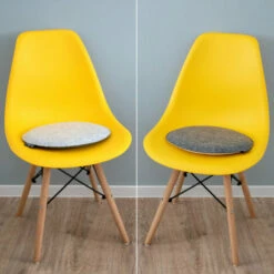 DUNEDESIGN Coussin De Chaise Feutre 25 Mm Rond Ø 35 Cm Repose-chaise Oreiller Plat Gris - Grau 10 DUNEDESIGN Coussin De Chaise Feutre 25 Mm Rond Ø 35 Cm Repose-chaise Oreiller Plat Gris - Grau -DUNEDESIGN Sales 2024 11453565 4