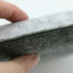 DUNEDESIGN 2 Coussins De Chaise Feutre Carré 35x35x2,5cm Oreiller D’Assise Réversible Gris - Grau -DUNEDESIGN Sales 2024 11453573 3