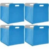 DUNEDESIGN 4 Boîtes De Rangement Feutre 33x33x38cm Kallax Panier Feutrine Étagère Ikea Bleu - Blau 1 DUNEDESIGN 4 Boîtes De Rangement Feutre 33x33x38cm Kallax Panier Feutrine Étagère Ikea Bleu - Blau -DUNEDESIGN Sales 2024 11486258 1