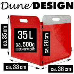 DUNEDESIGN 4 Boîtes De Rangement Feutre 33x33x38 Kallax Panier Feutrine Étagère Ikea Rouge - Rot 9 DUNEDESIGN 4 Boîtes De Rangement Feutre 33x33x38 Kallax Panier Feutrine Étagère Ikea Rouge - Rot -DUNEDESIGN Sales 2024 11486259 3