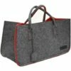 DuneDesign Sac En Faux Feutre 50x25x25cm à Provisions Bois 25kg Gris Rouge - Rot -DUNEDESIGN Sales 2024 12736511 1