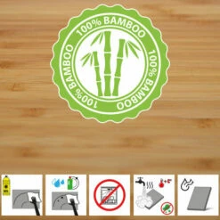 DUNEDESIGN Lot De 2 - Planche De Service Bambou Et Bol à Sauce - Assiette à Steak En Bois - Beige -DUNEDESIGN Sales 2024 20415492 5