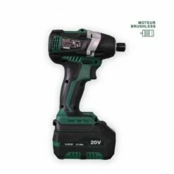 Visseuse à Chocs 20V Sans Fil Silex® 20V (1 X 4.0Ah Batterie Lithium ) -DUNEDESIGN Sales 2024 22165012 4