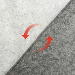 DUNEDESIGN 2x Coussin En Feutre Pour Banc à Bière 180x28x2cm Couverture De Siège Réversible - Anthrazit -DUNEDESIGN Sales 2024 23515938 3