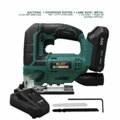 Scie Sauteuse Sans Fil 20 V Silex® ( Batterie 2 Ah )