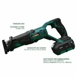 SCIE A SABRE Sans Fil 20V Silex® (SANS BATTERIE , SANS CHARGEUR ) . 11 SCIE A SABRE Sans Fil 20V Silex® (SANS BATTERIE , SANS CHARGEUR ) . -DUNEDESIGN Sales 2024 23696155 5