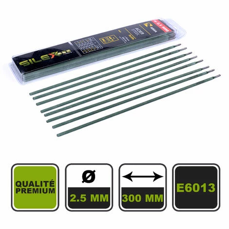 Lot De 50 électrodes Pour Soudage Silex® Rutile 2.5ø 3 Lot De 50 électrodes Pour Soudage Silex® Rutile 2.5ø