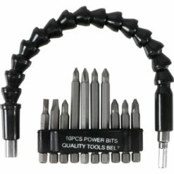 SILEX Jeu D’embouts à Axe Flexible | 6,3 Mm (1/4) | 11 Pièces