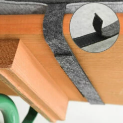 DUNEDESIGN Set Feutre 2 Coussins Réversibles Banc De Bière 220cm 12 Capuchons Protection - Grau -DUNEDESIGN Sales 2024 35530646 4