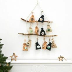 DUNEDESIGN Calendrier De L'Avent à Remplir Soi-même - 24 Pochettes Cadeaux - DIY Kit Noël - Braun -DUNEDESIGN Sales 2024 40453464 4