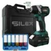 Clé à Chocs 20V Sans Fil Silex® 20V Moteur Brushless (1 X 6.0Ah Batterie Lithium SLX ) + 6 Douilles à Choc Pour Jantes Alu 2 Clé à Chocs 20V Sans Fil Silex® 20V Moteur Brushless (1 X 6.0Ah Batterie Lithium SLX ) + 6 Douilles à Choc Pour Jantes Alu -DUNEDESIGN Sales 2024 43998414 1