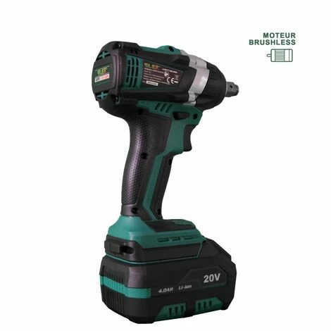 Clé à Chocs 20V Sans Fil Silex® 20V Moteur Brushless (1 X 6.0Ah Batterie Lithium SLX ) + 6 Douilles à Choc Pour Jantes Alu 7 Clé à Chocs 20V Sans Fil Silex® 20V Moteur Brushless (1 X 6.0Ah Batterie Lithium SLX ) + 6 Douilles à Choc Pour Jantes Alu – Image 5