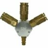 SILEX Connecteur D'air Rapide à 3 Voies 1/4 '' NPT En Laiton 1 SILEX Connecteur D'air Rapide à 3 Voies 1/4 '' NPT En Laiton -DUNEDESIGN Sales 2024 43998421 1