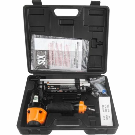 SILEX Compresseur Portatif 6L - 40V SLX® +2 Batteries Lithium 4 Ah + Cloueur Pneumatique 3en1 SLX 18 GA + Tuyau 5M 6 SILEX Compresseur Portatif 6L - 40V SLX® +2 Batteries Lithium 4 Ah + Cloueur Pneumatique 3en1 SLX 18 GA + Tuyau 5M – Image 4