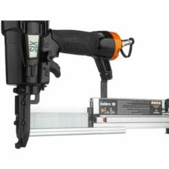 SILEX Compresseur Portatif 6L - 40V SLX® +2 Batteries Lithium 5 Ah + Cloueur Pneumatique 3en1 SLX 18 GA + Tuyau 5M -DUNEDESIGN Sales 2024 43998472 3