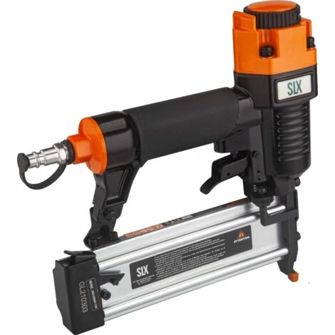 SILEX Cloueur Pneumatique SLX 18 GA - Clous 15-50 Mm - 4-7 Bar + 5000 Clous 18G/25 Mm 7 SILEX Cloueur Pneumatique SLX 18 GA - Clous 15-50 Mm - 4-7 Bar + 5000 Clous 18G/25 Mm – Image 5