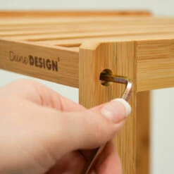 DuneDesign Étagère En Bois 38x39,5x162,5cm 5 Tablettes Superposées Lattes En Bambou Meuble à Rayonnages De Salle De Bain - Braun 9 DuneDesign Étagère En Bois 38x39,5x162,5cm 5 Tablettes Superposées Lattes En Bambou Meuble à Rayonnages De Salle De Bain - Braun -DUNEDESIGN Sales 2024 49704371 4