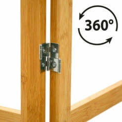 DUNEDESIGN Echelle Bambou Salle De Bain - 180x180 Porte-Serviettes Sur Pied Etagere Echelle - Braun -DUNEDESIGN Sales 2024 77774761 5